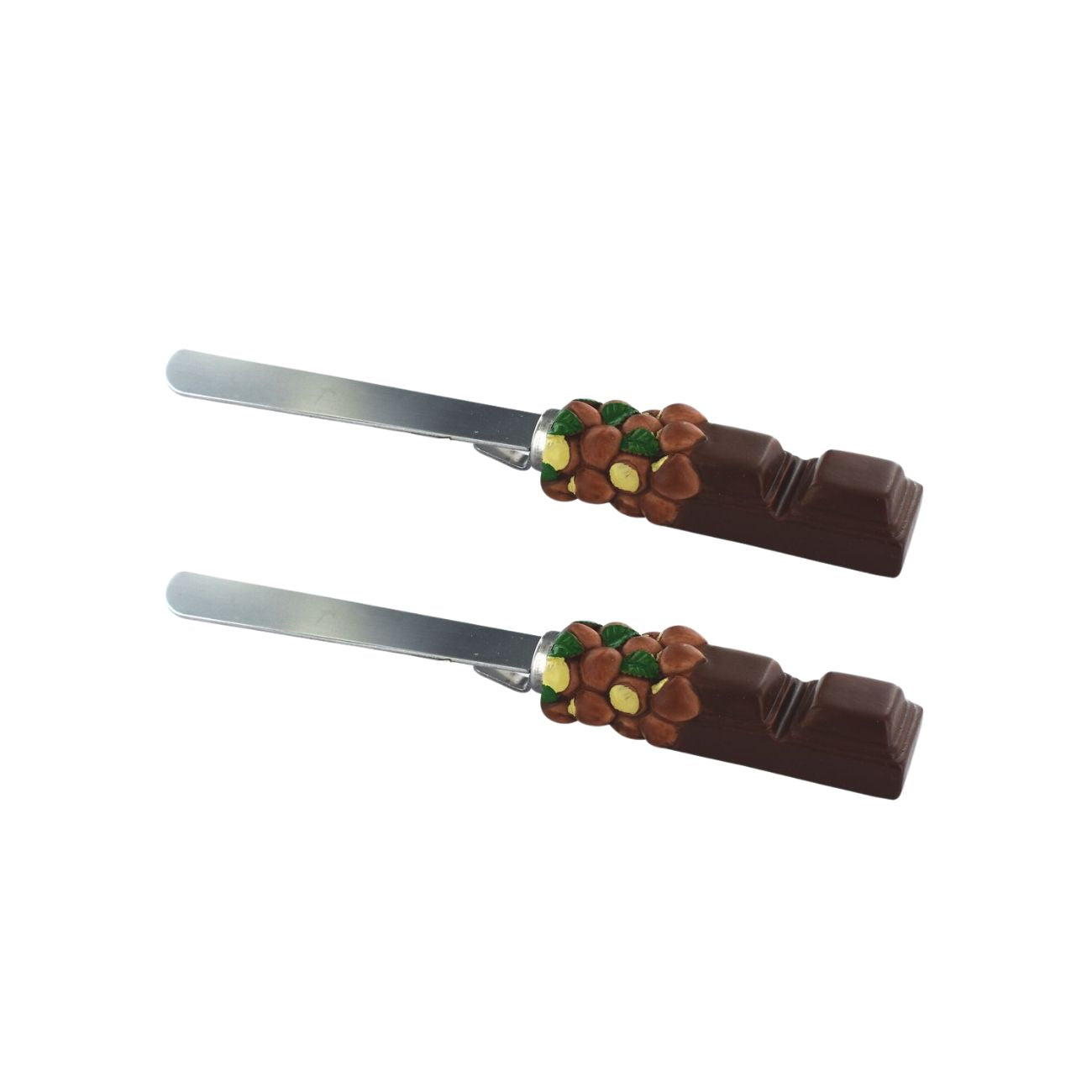 Ensemble de 2 Spatules pour pâte à tartiner 19 cm Fackelmann - Mathon - 1