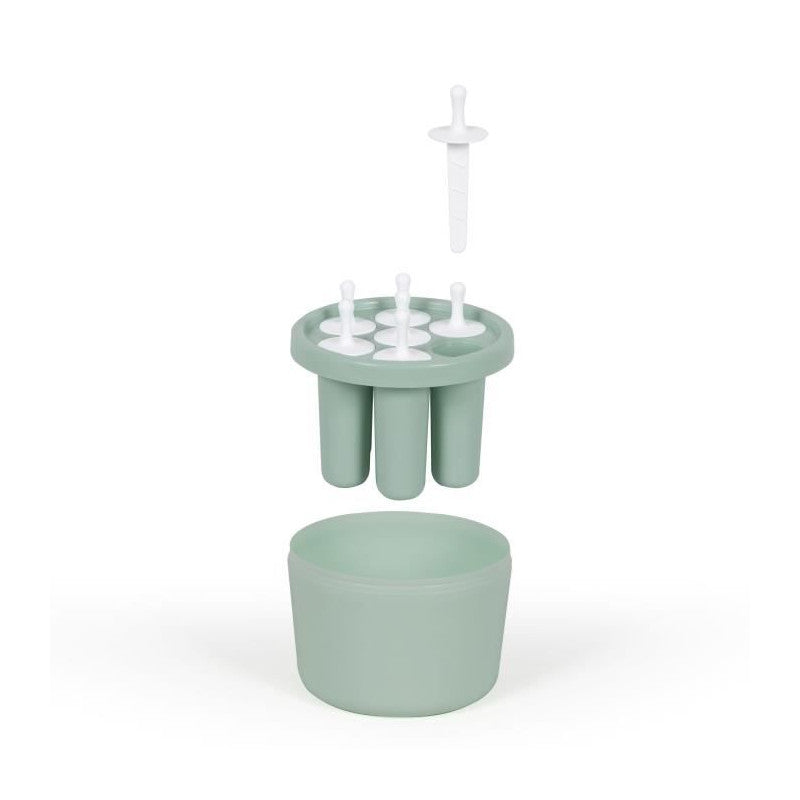 Sorbetiere - Livoo - Dom461 - 12w - 1l - Cuve Aluminium - Pâle De Mélange, Moule Pour 7 Glaces, 7 Bâtonnets Inclus Livoo - Mathon - 5