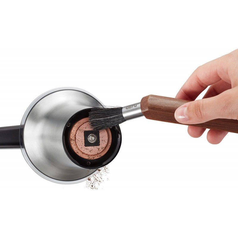 Pinceau à moulin 18cm Dusto en bois de noyer Gefu - Mathon - 4