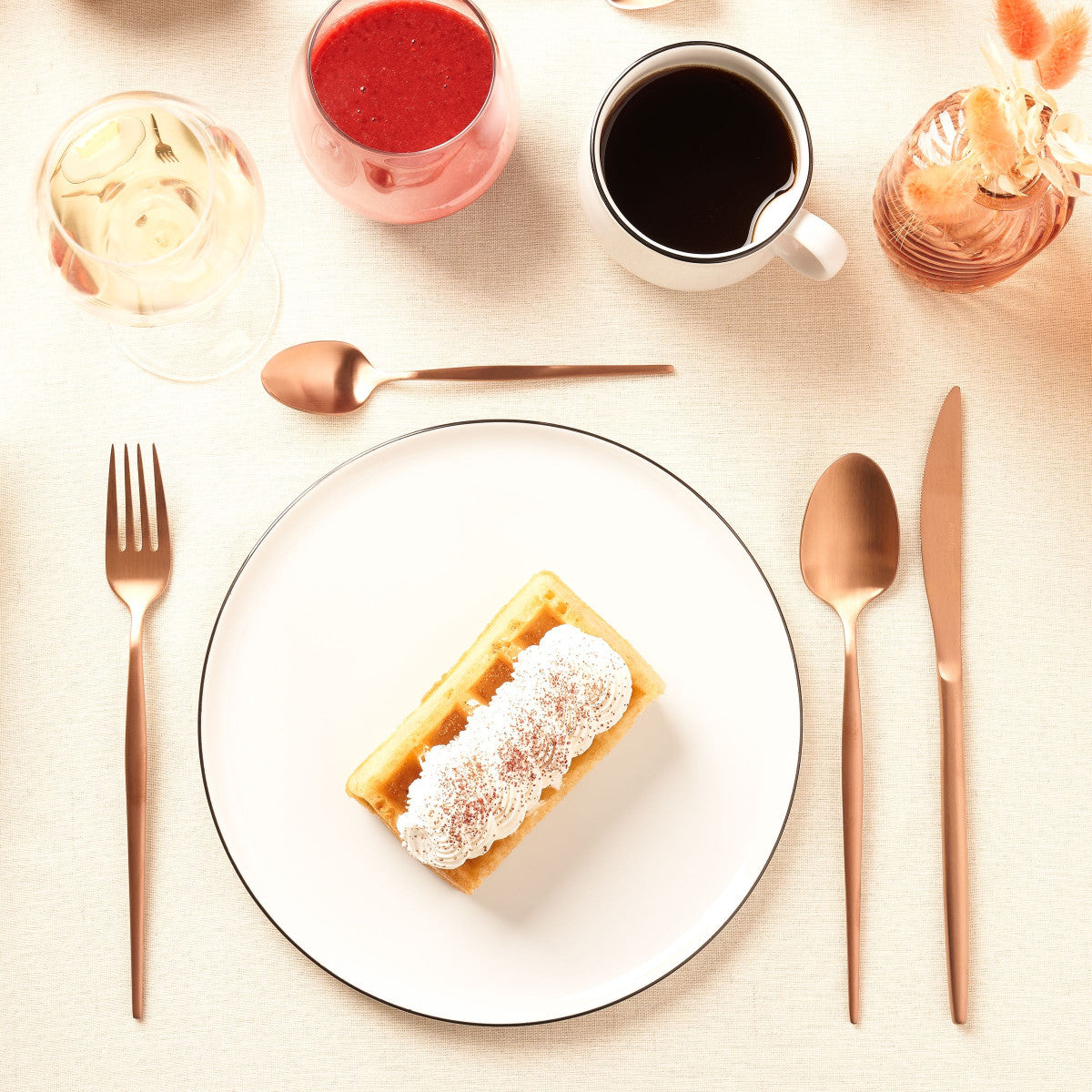 Soprano Cuivre - Ménagère 24 pièces Amefa - Mathon - 5