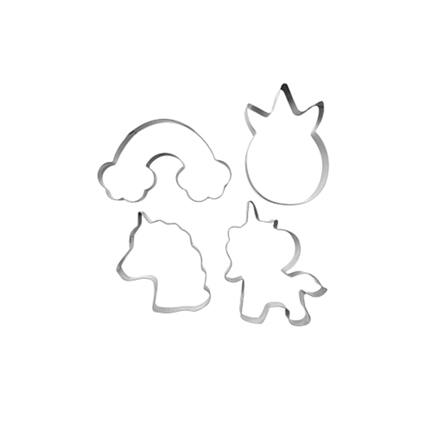 Set de 4 emporte-pièces licorne Zenker Emporte-pièces Zenker - Mathon - 1