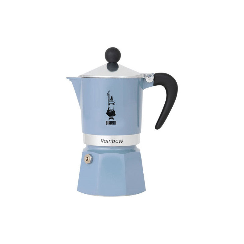 Rainbow Cafetiere 6t Alu Bleu Azur Primavera 2024   - 0006543 Bialetti - Mathon - 1