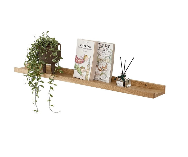 Étagère Murale de 60 cm bois de chêne Massif Vendos85 - Mathon