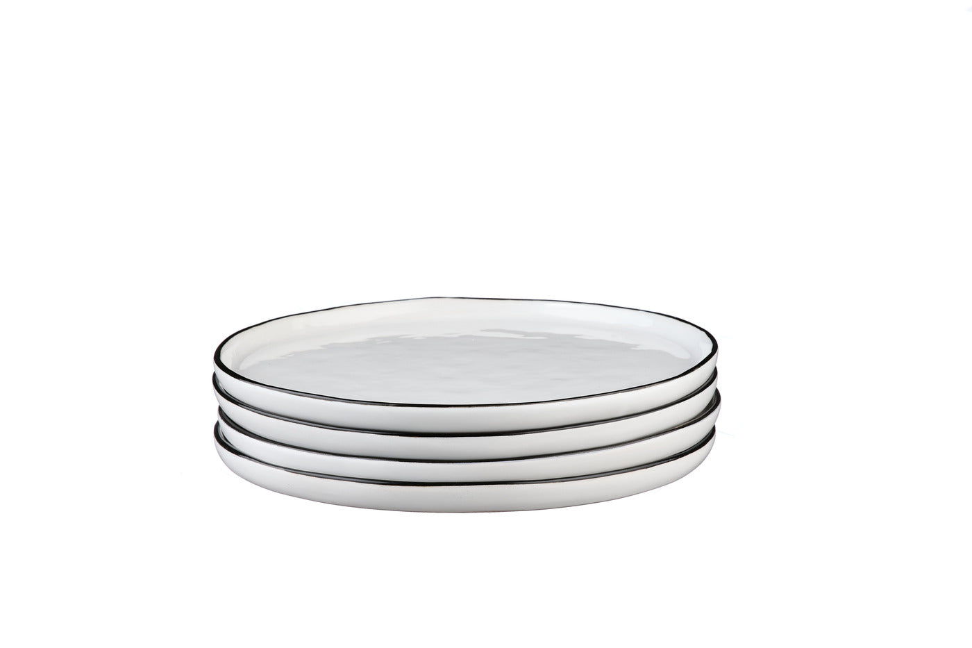 Assiette PURE Ø21,5cm - 4 pièces - Blanc Neige Björn - Mathon - 3