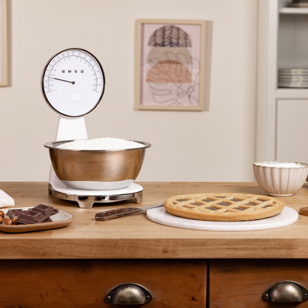 Balance de cuisine Rétro blanche Smeg - Mathon - 3