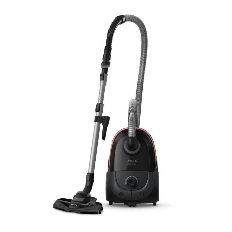 Aspirateur Traineau Avec Sac -   - Xd5123/10 - 900 W - 4 L - Noir Philips - Mathon - 1