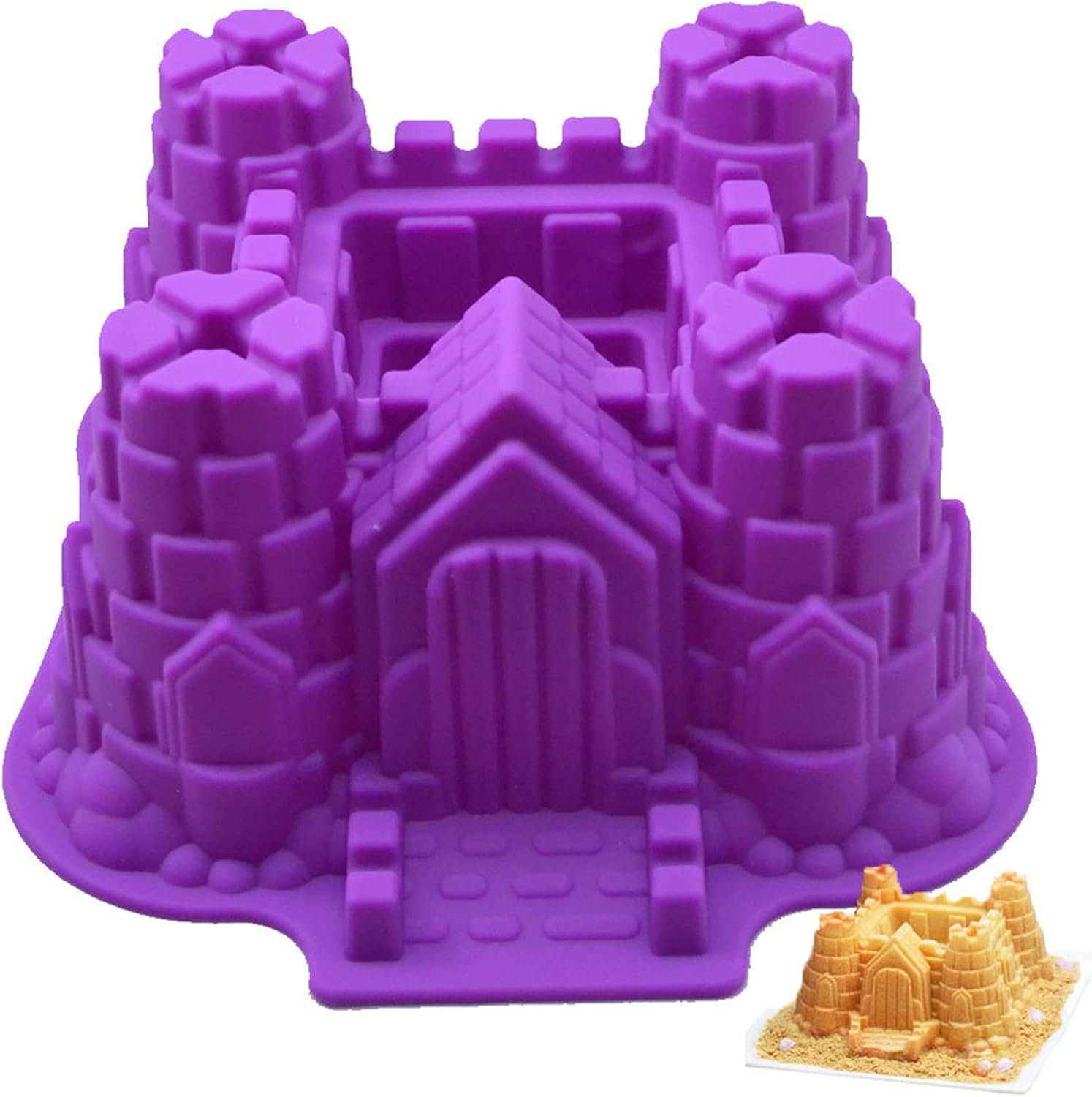 Moule à gâteau en Silicone Forme château Vendos85 - Mathon