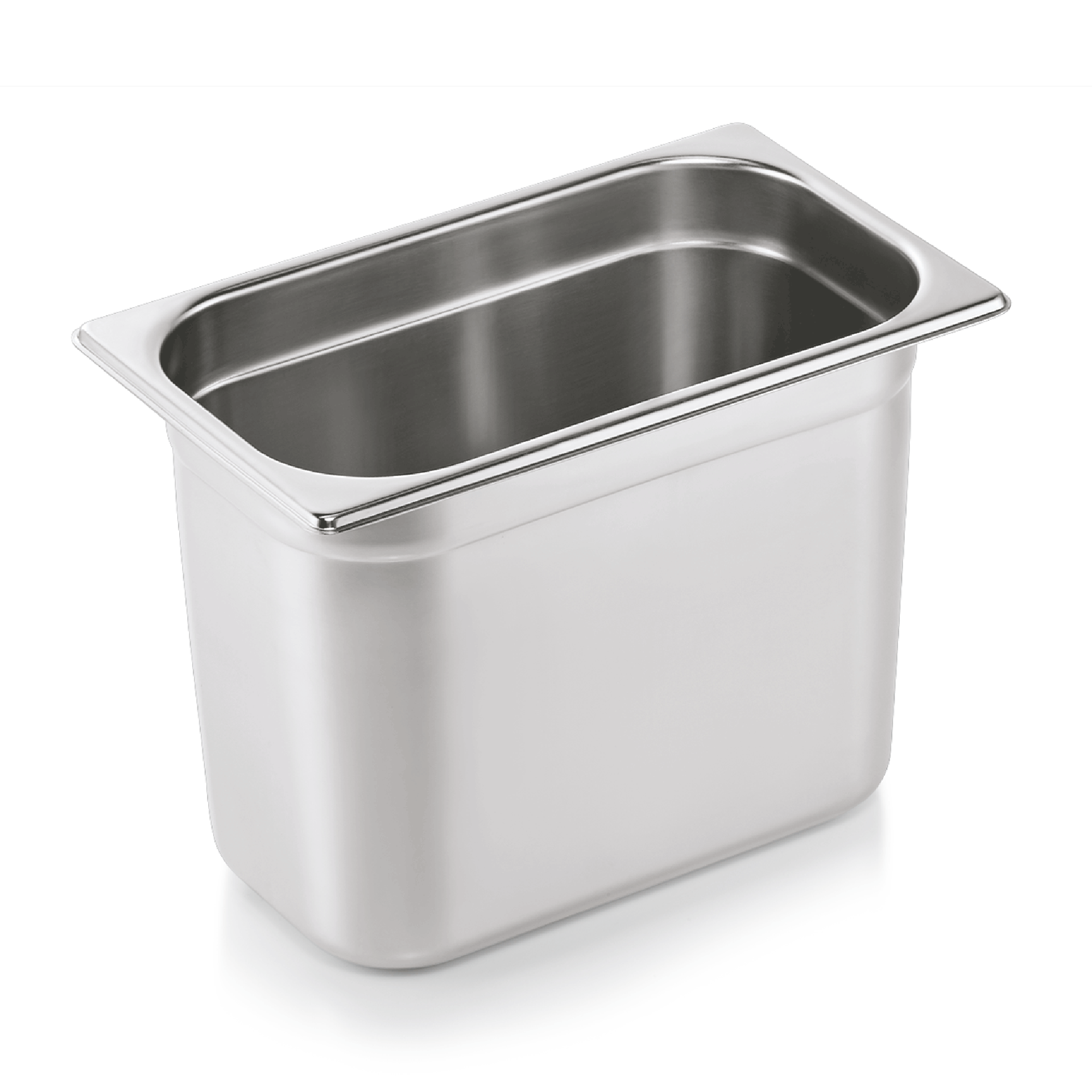 Bac GN 1/4 ECO en Acier au nickel-chrome 5,5 L H 200 mm Lot de 6 - WAS Germany - Mathon