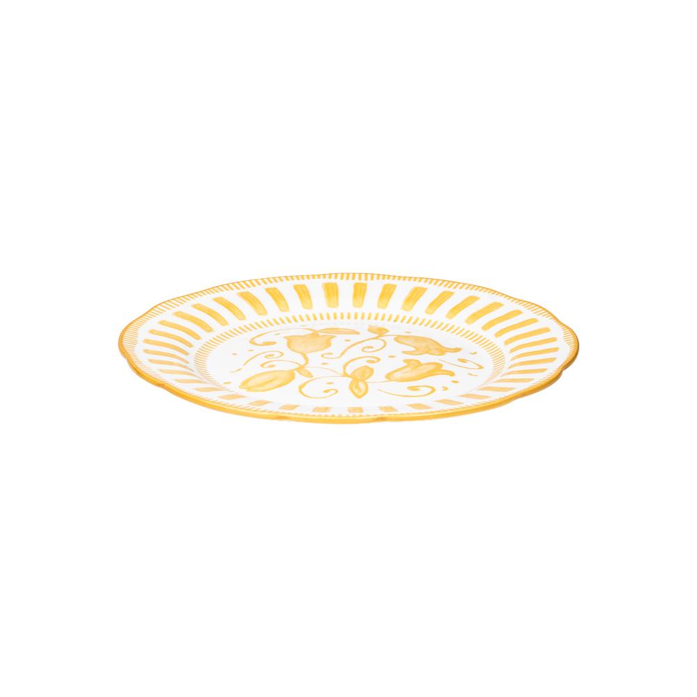 Assiette à dessert Napoli jaune 21 cm (lot de 6) Table passion - Mathon - 3
