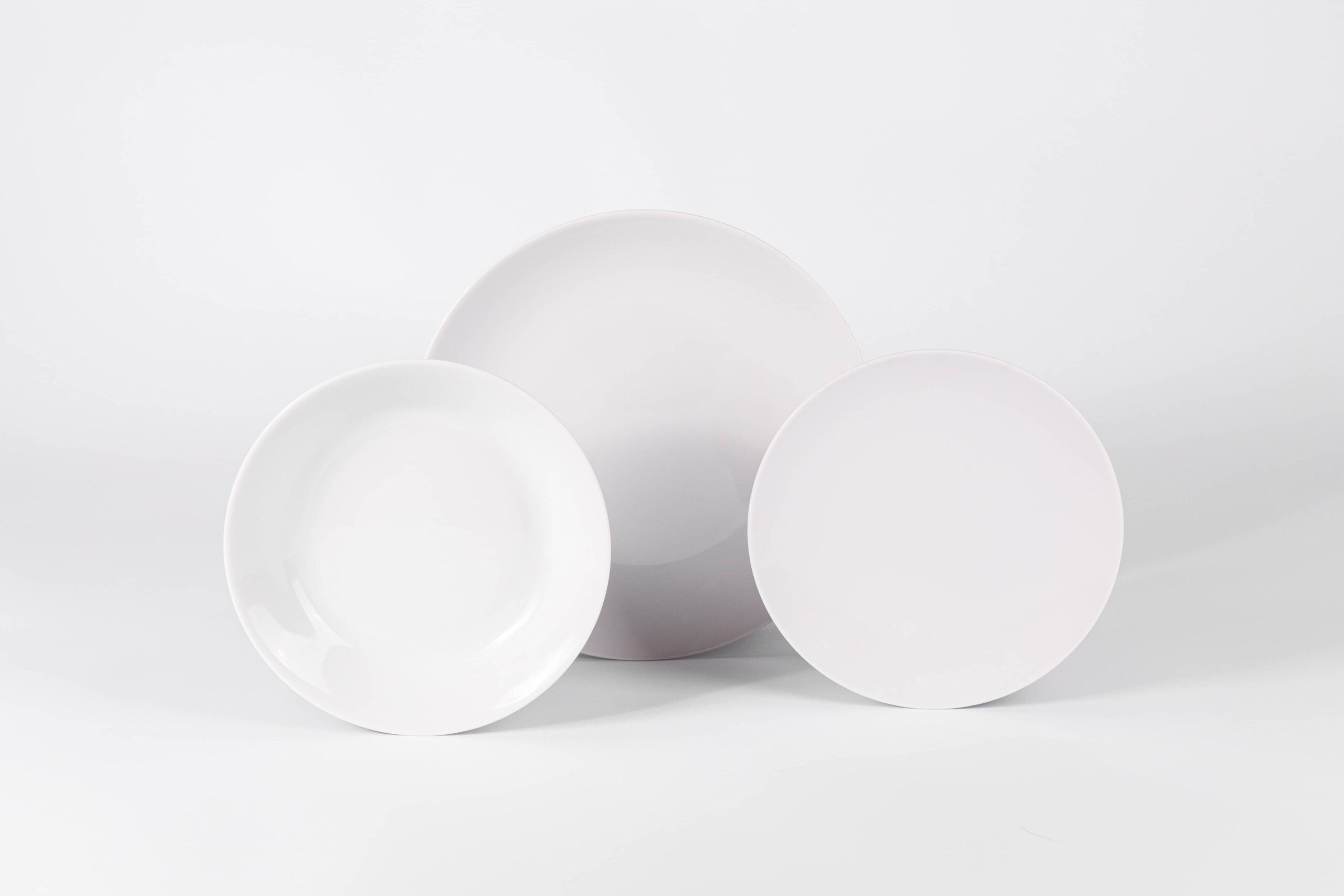 Assiette creuse ronde 19 cm blanche OGRE La Fabrique - Mathon - 5