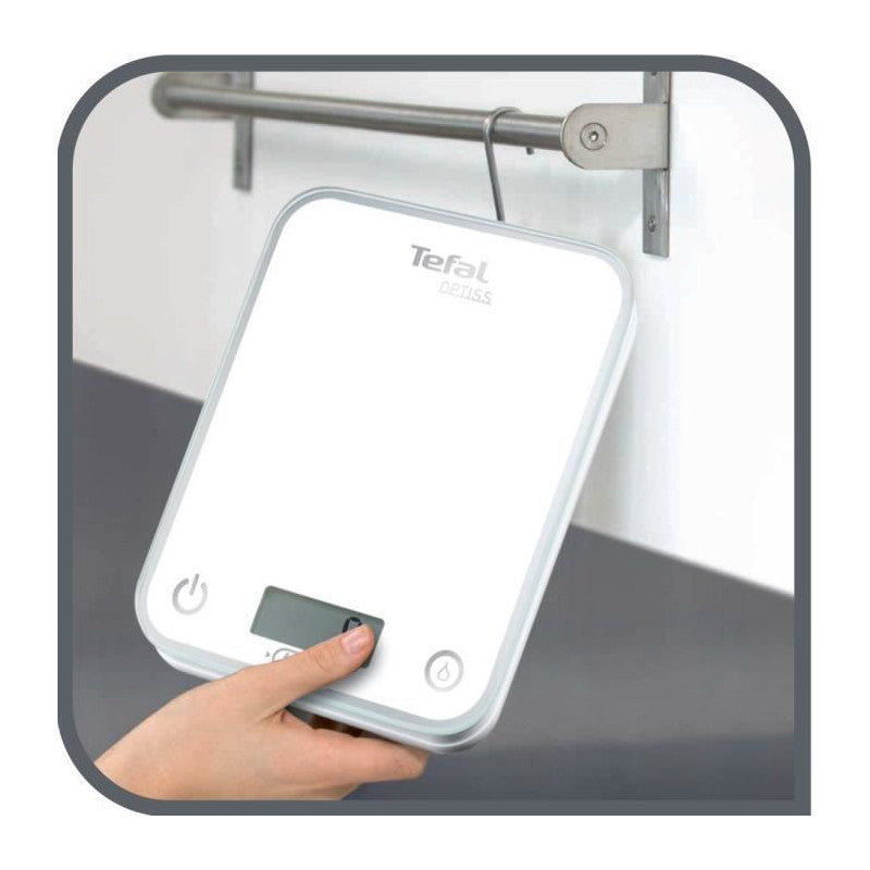 - Balance De Cuisine Electronique Optiss - Blanc - Bc5000v1 Tefal - Mathon - 2