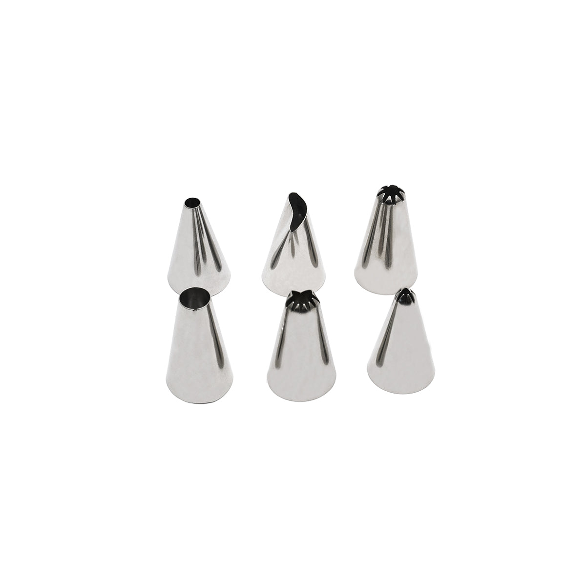 Lot de 6 douilles à pâtisserie en inox petit modèle Zenker Smart Pastry Zenker - Mathon - 1