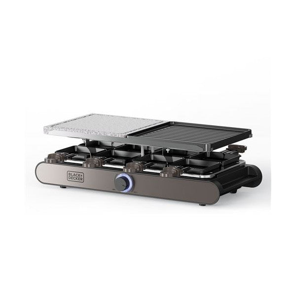 Appareil à Raclette Black-decker Bxfc1400e 1400w Noir Black & Decker - Mathon