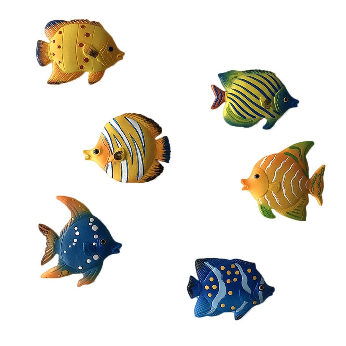 Magnets poissons exotiques - Lot de 6 Astuceo - Mathon - 2