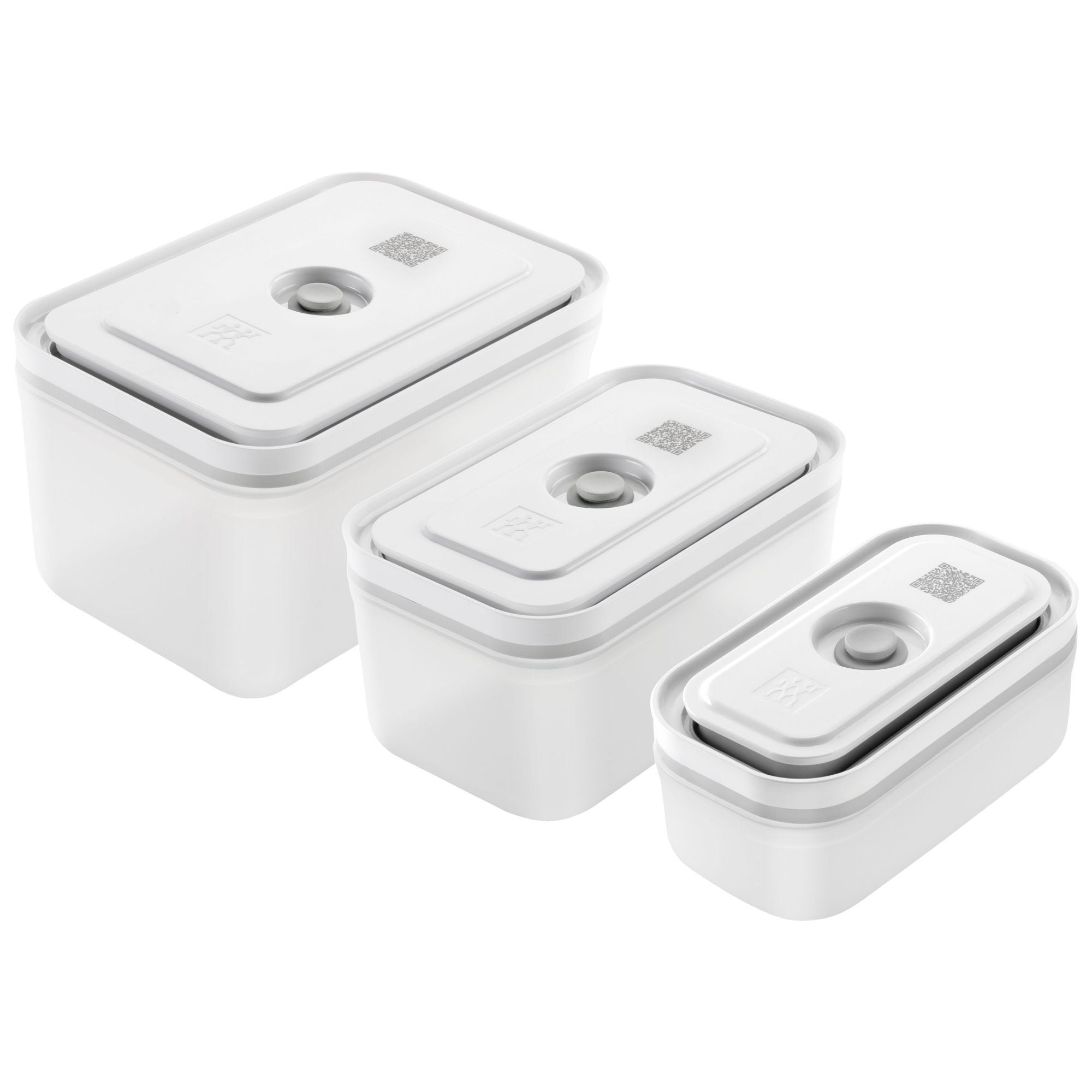 Set de 3 boîtes sous vide rectangulaire ZWILLING® FRESH & SAVE, Plastique Zwilling - Mathon - 1