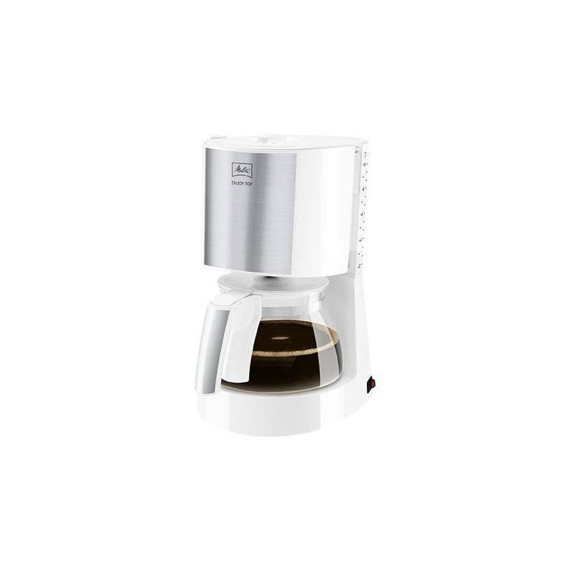Melitta 1017-03 Cafetiere Filtre Enjoy Top Glass - Blanc Melitta - Mathon - 1