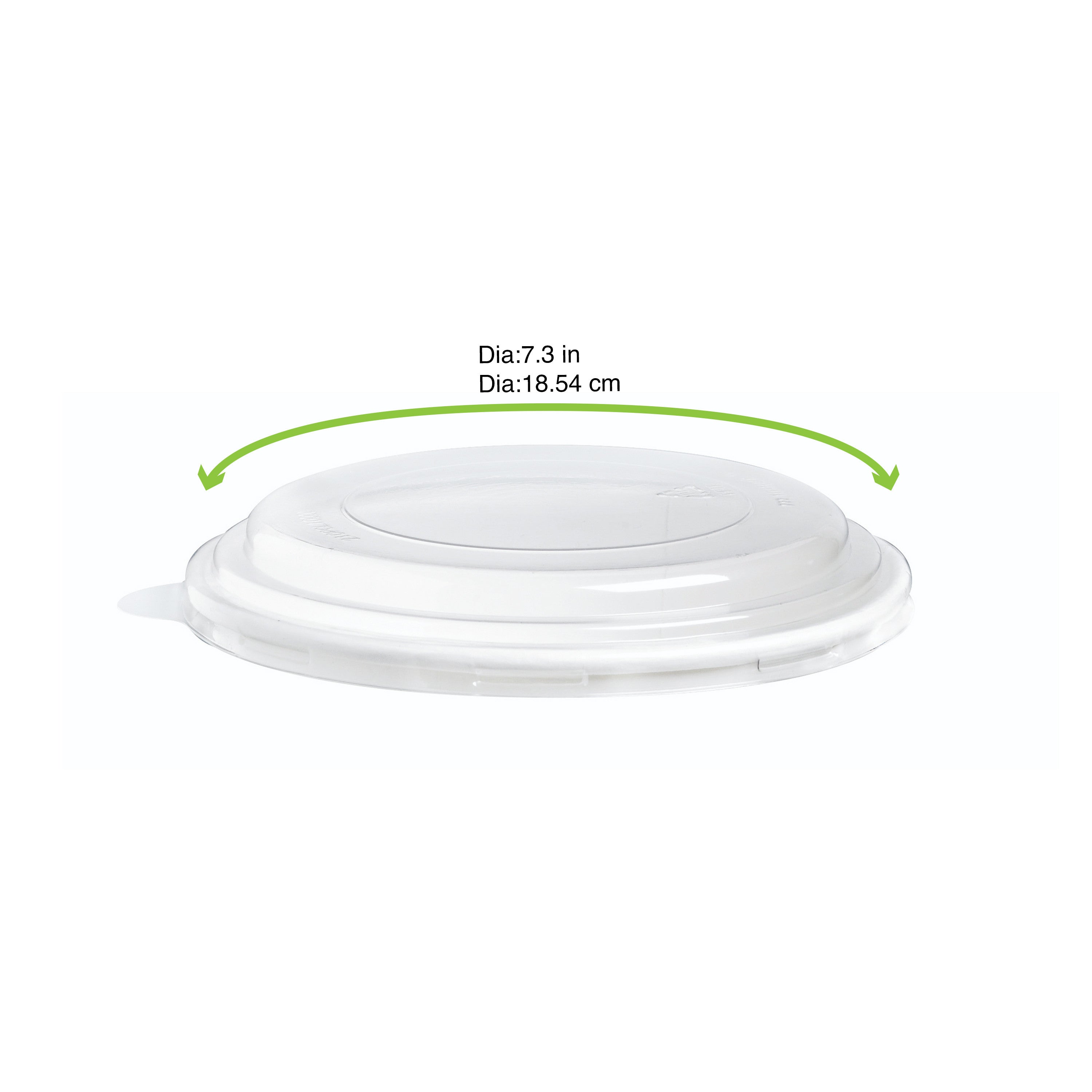 45Pcs - Couvercle plat transparent en plastique RPET FirstPack - Mathon - 3