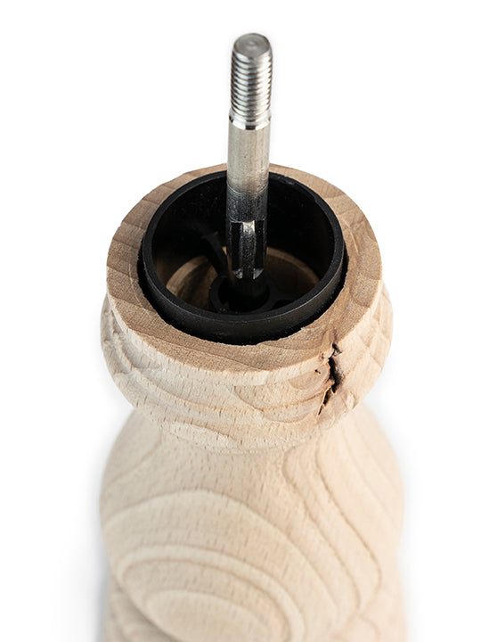 Paris Nature Moulin à poivre manuel en bois et son poivre Fair Trade, 18 cm - 7in. Peugeot - Mathon - 3