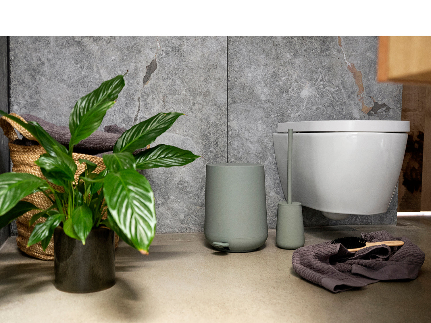 Poubelle à pédale NOVA en abs Vert matcha Zone Denmark - Mathon - 9