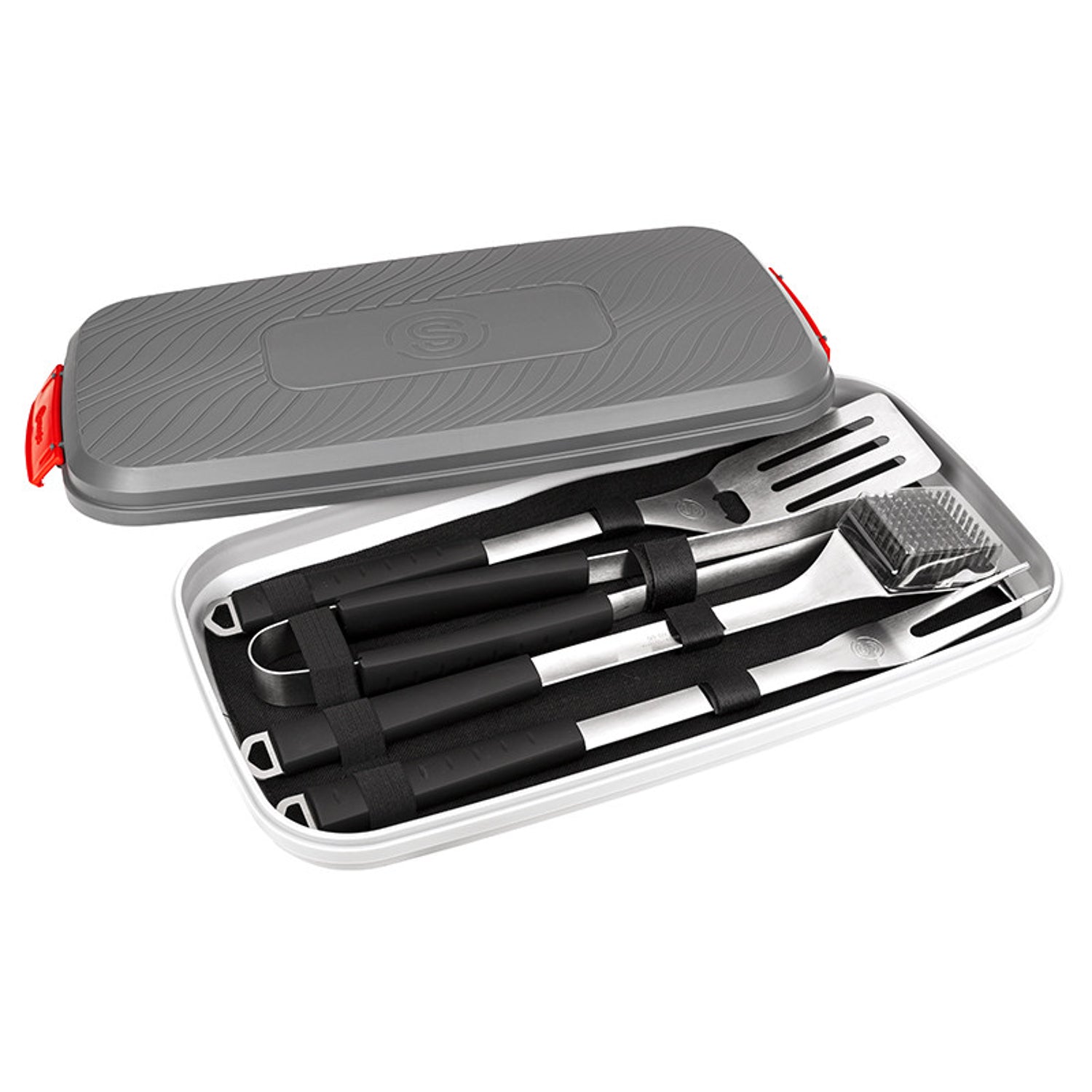 Valisette de 4 Accessoires Inox pour Barbecue SOMAGIC Somagic - Mathon - 2