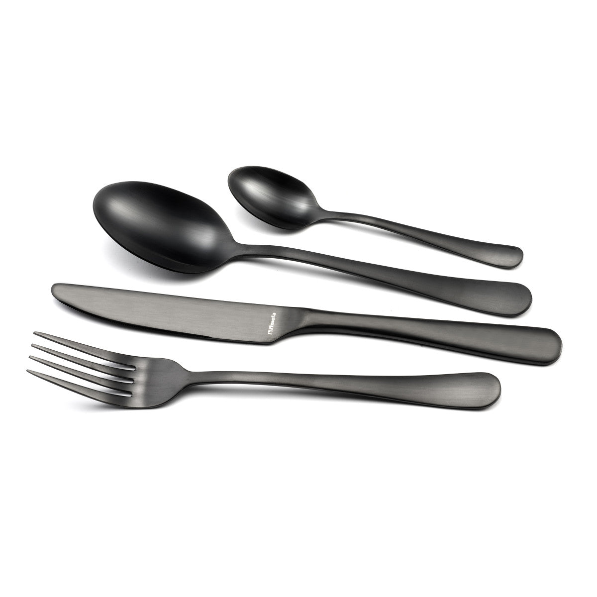 Austin - Ménagère 24 pièces Noir mat Amefa - Mathon - 2