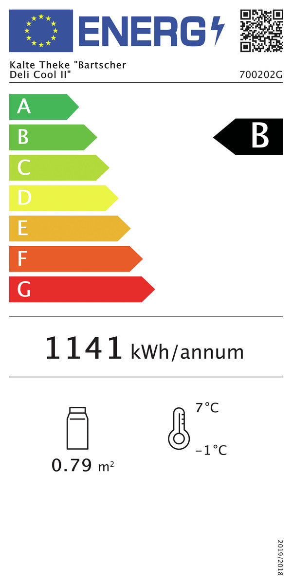 Vitrine Réfrigérée à Poser 120 Litres - DeliCool II - Bartscher - Mathon - 1
