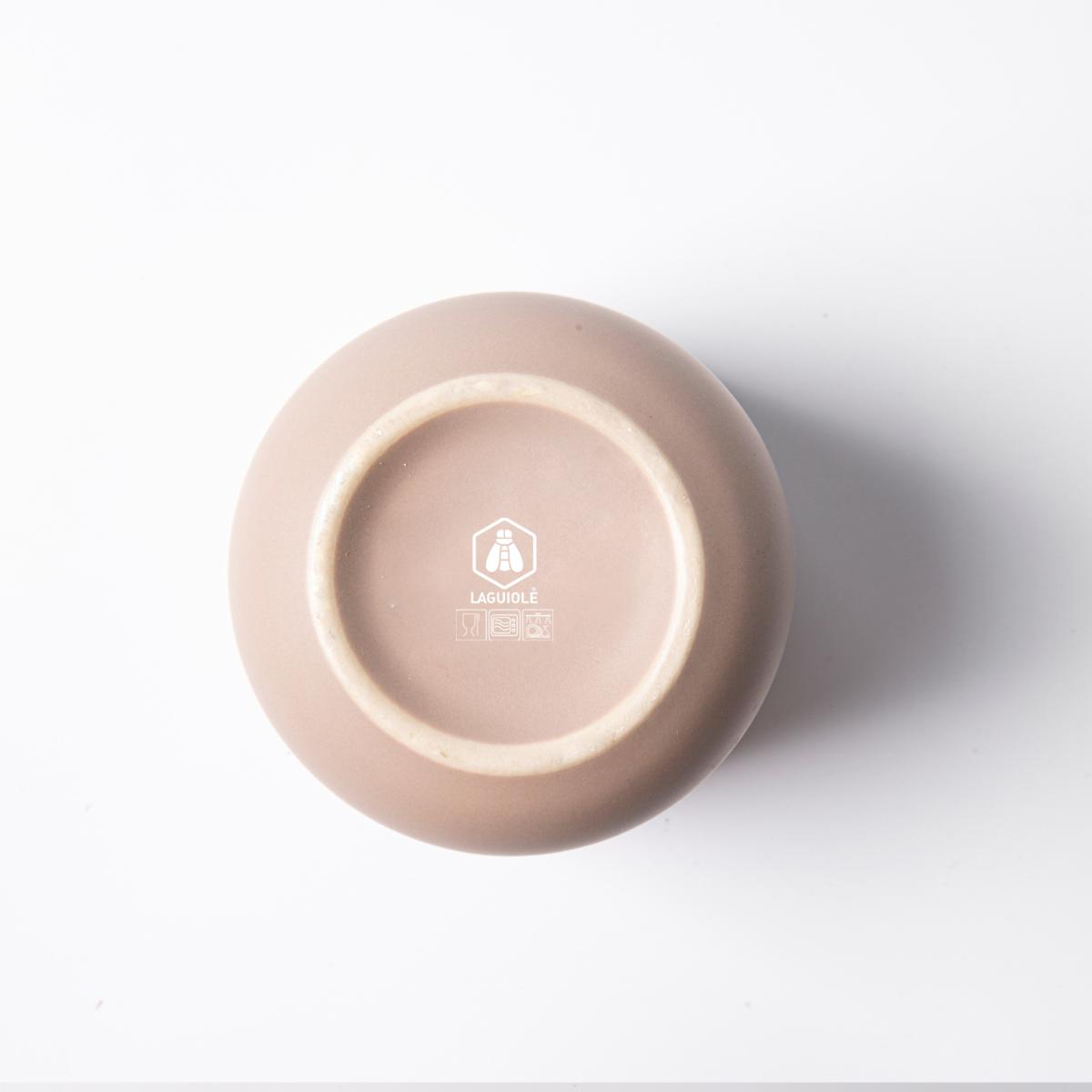 Lot de 4 tasses taupe - "Iris" Laguiole Cuisson - Mathon - 4