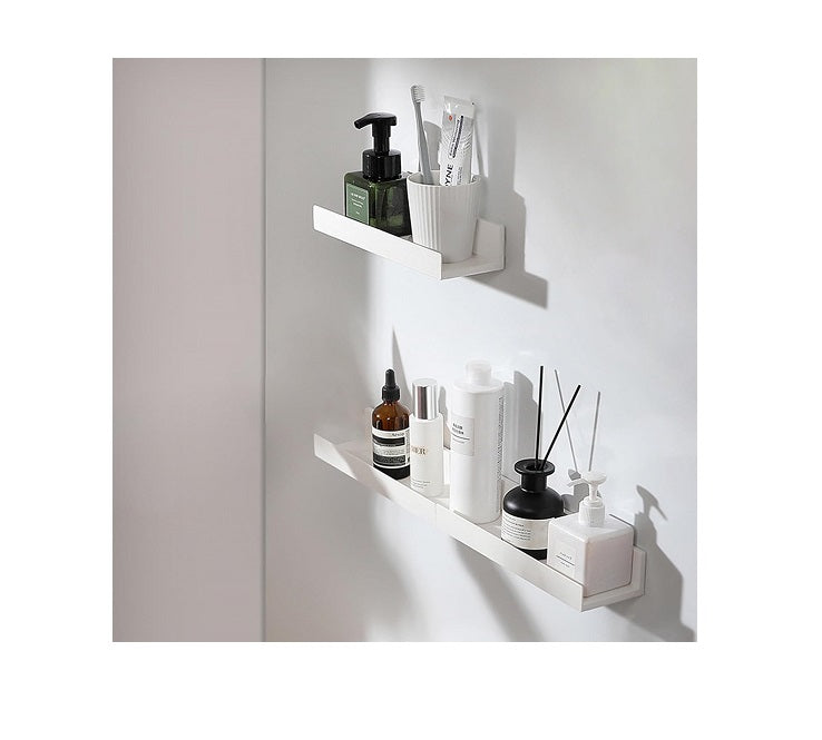 3 Etagères murale blanche sans perçage pour salon, bureau, chambre, cuisine, bureau Vendos85 - Mathon