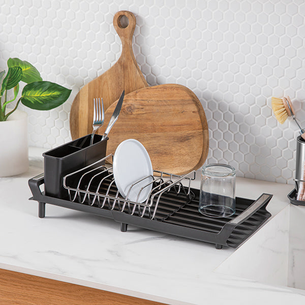 Egouttoir à vaisselle compact extensible 28 à 47 cm x 20 cm Mathon - Mathon - 4