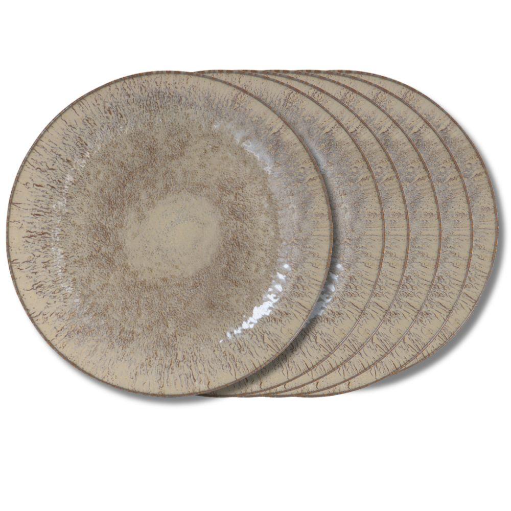 Assiette plate Akaris 27 cm (lot de 6) Table passion - Mathon - 1