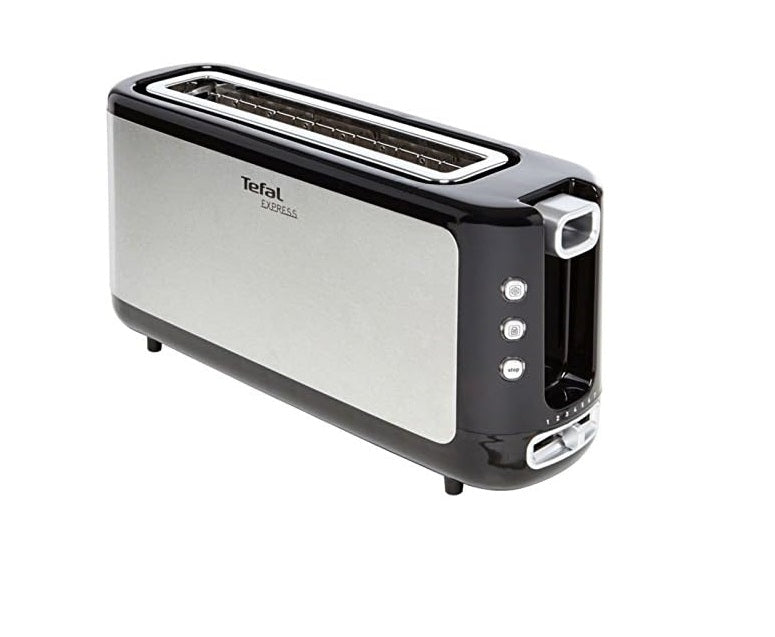 grille pain avec 1 fente 1000W gris noir Tefal - Mathon