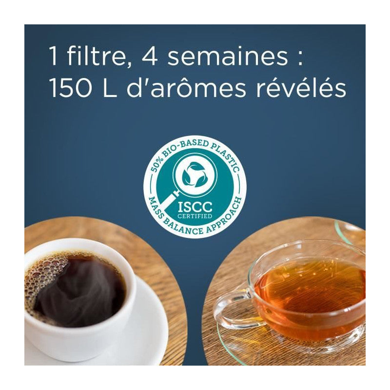 Carafe Filtrante Brita - Style Essential Sable - Capacité 2,4l Dont 1,4l D