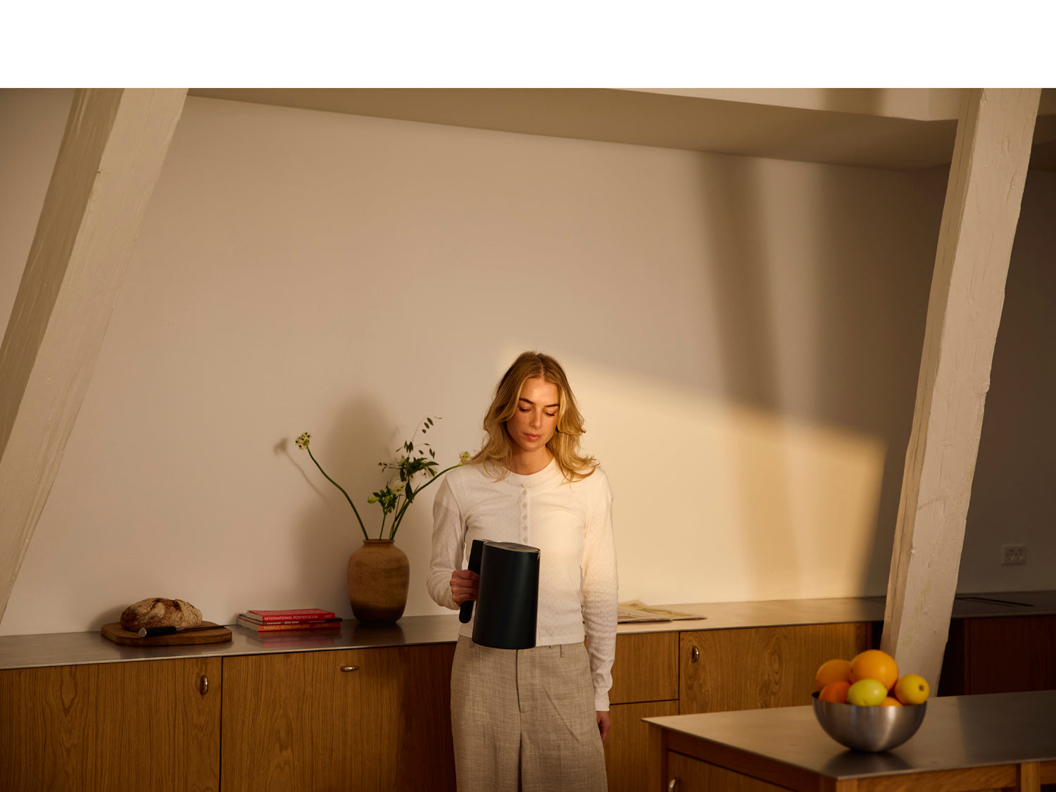 Bouilloire électrique  en SS304/PP/Aluminium Noir Jacob Jensen - Mathon - 8