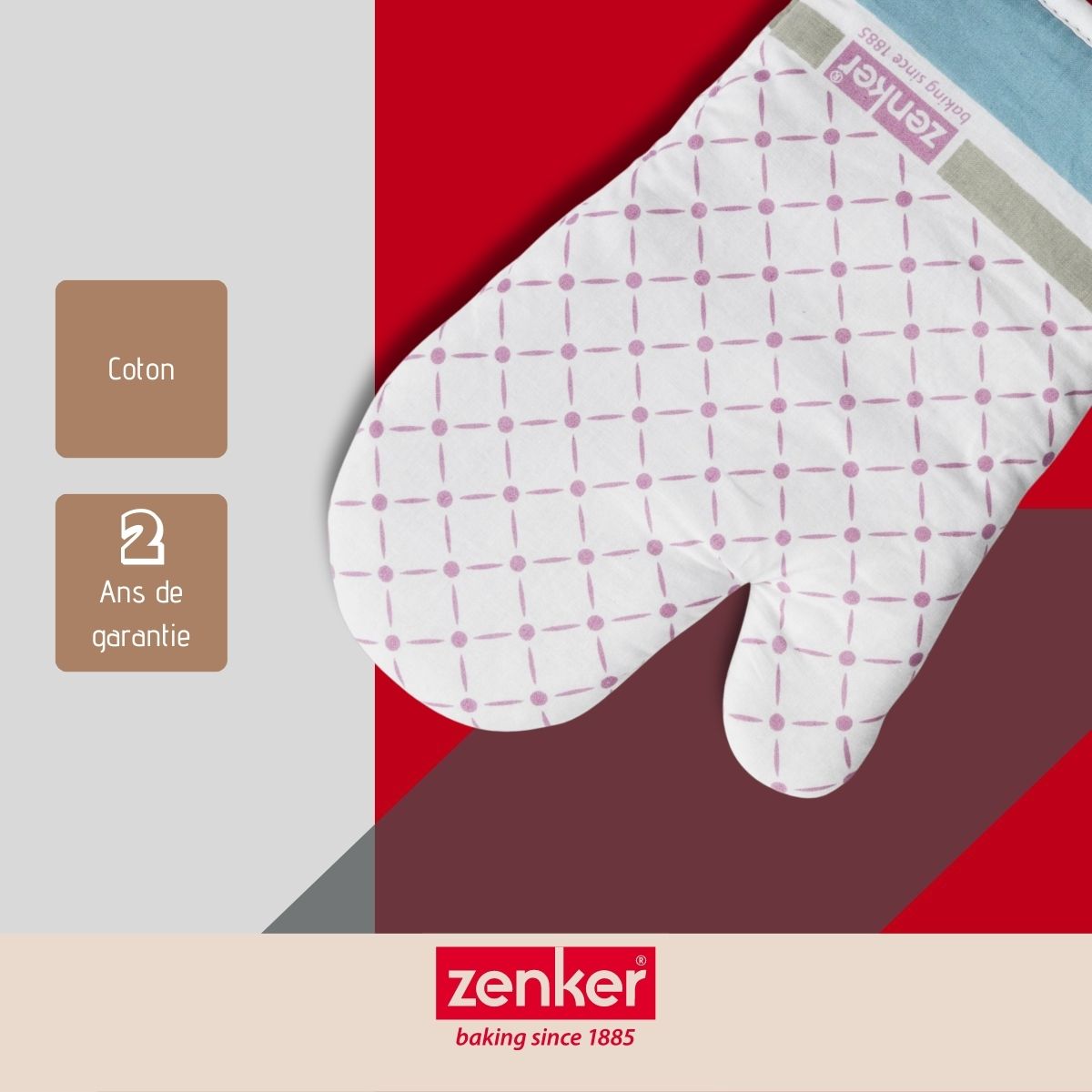 Gant de cuisine en coton 28 cm Zenker Divers Zenker - Mathon - 4
