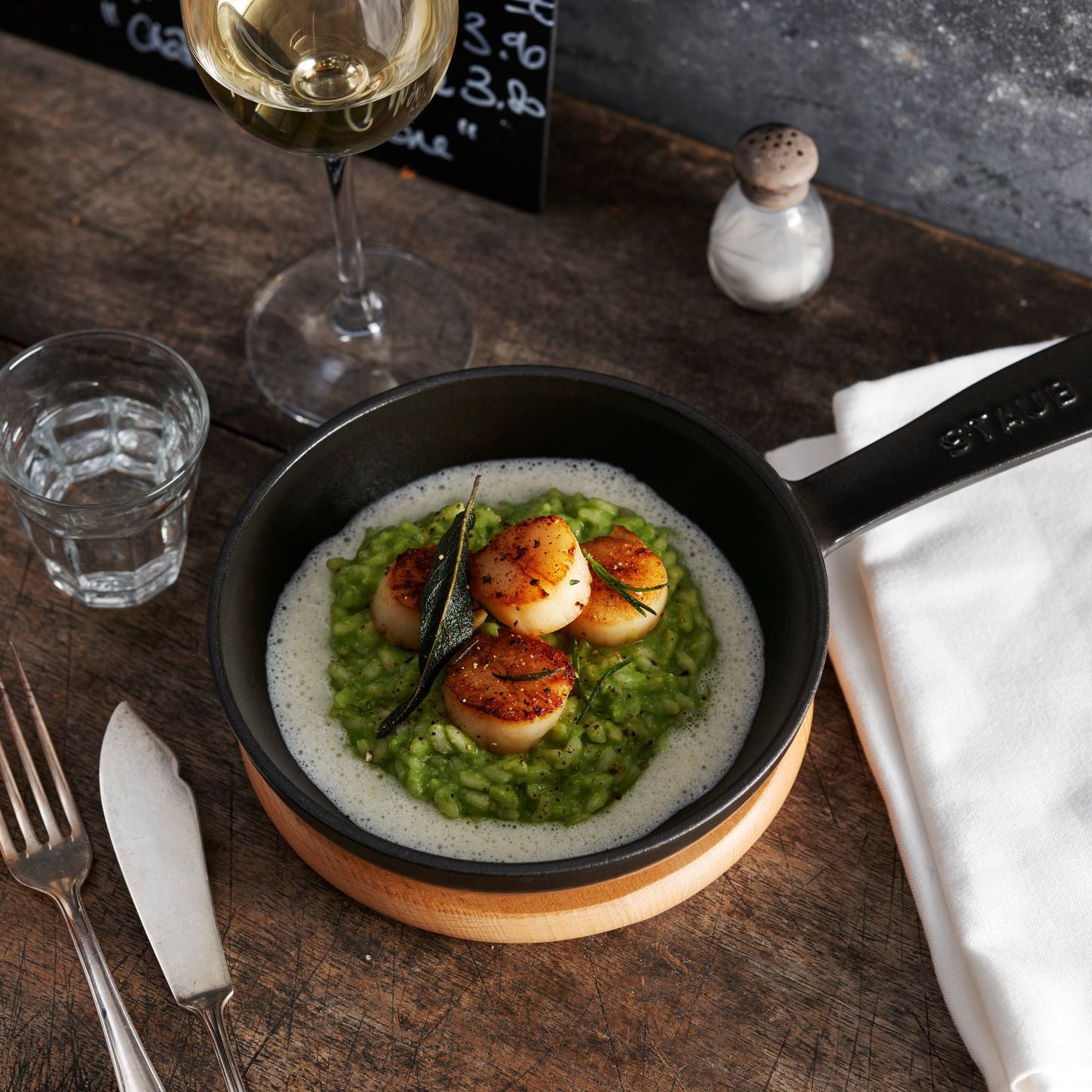 Poêle 16 cm, Fonte, Noir mat Staub - Mathon - 2