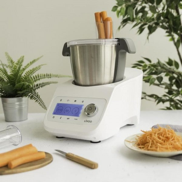 Robot  Multifonctions Super Cooker - Livoo Dop219w - 12 Vitesses - Bol Livoo - Mathon - 2