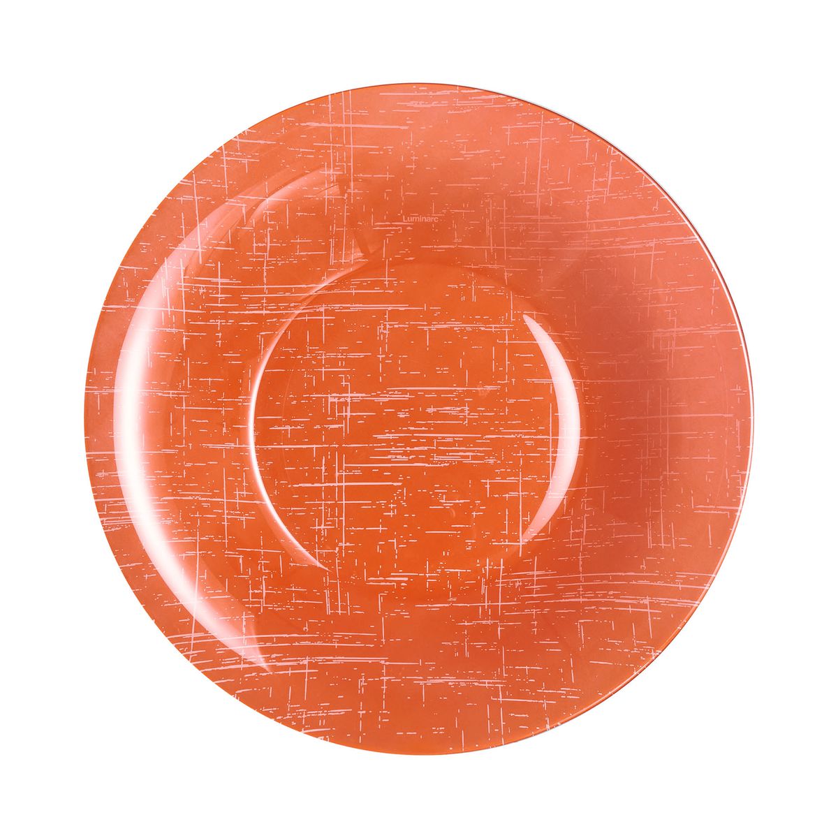 Assiette creuse orange 21,5 cm Poppy Luminarc - Mathon - 1