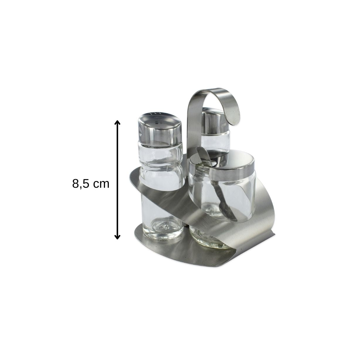 Ensemble pour moutarde, sel et poivre Fackelmann - Mathon - 3