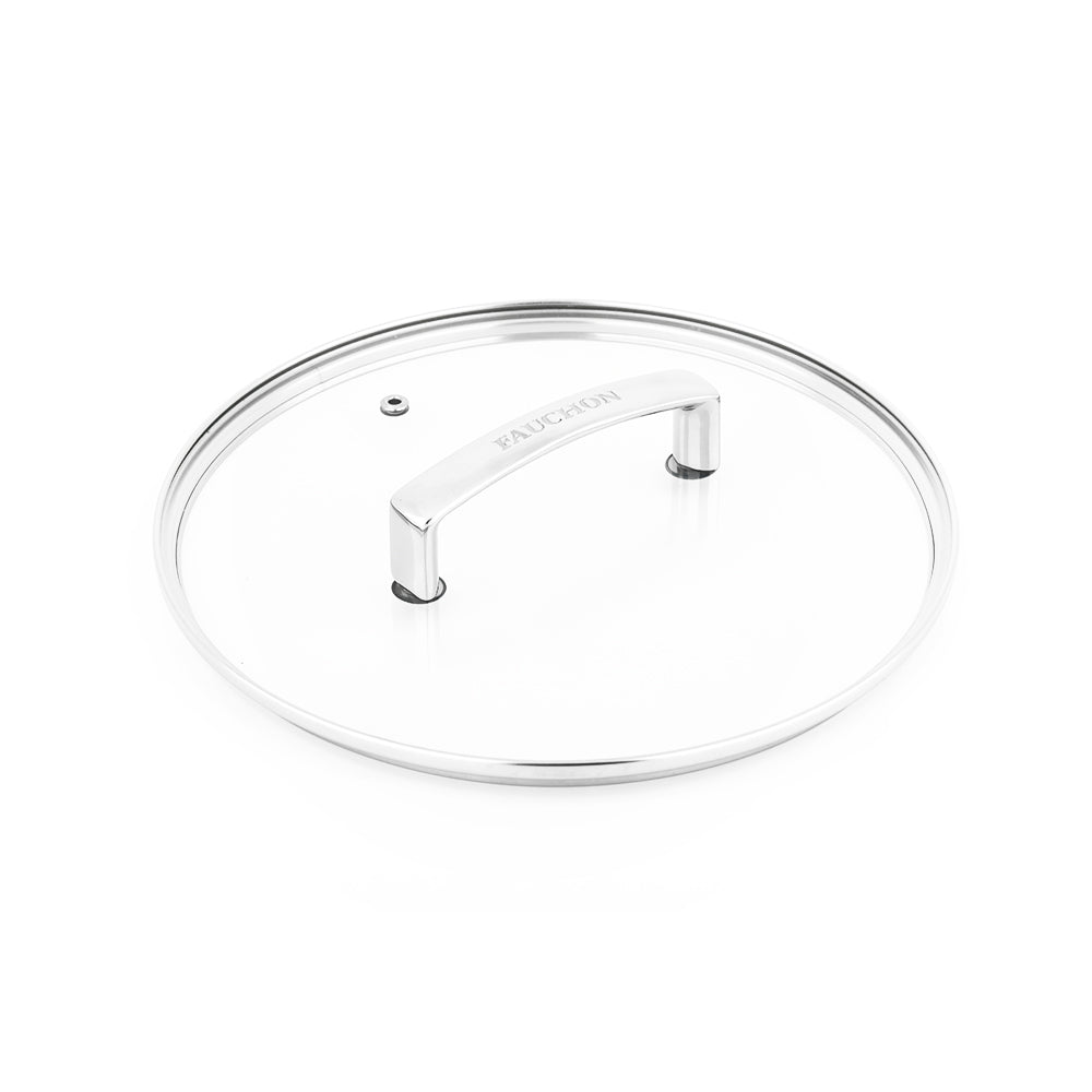 Couvercle 24cm en verre et en aluminium SIGNATURE Fauchon Art de la Table - Mathon - 2