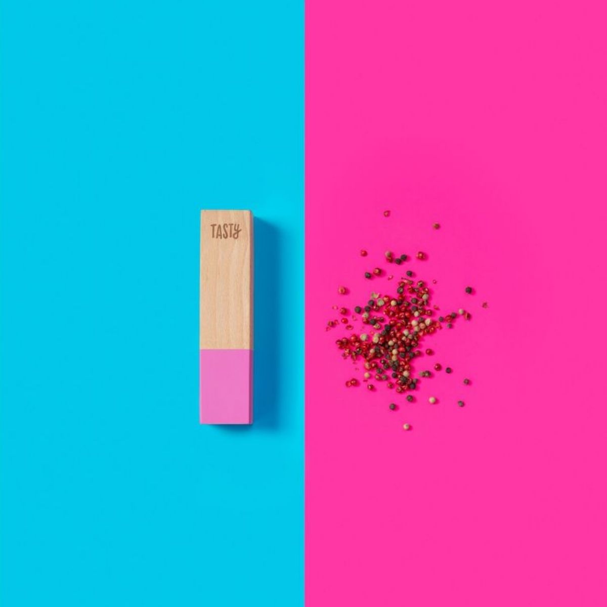 Poivrière design en bois Tasty Green Tasty - Mathon - 2