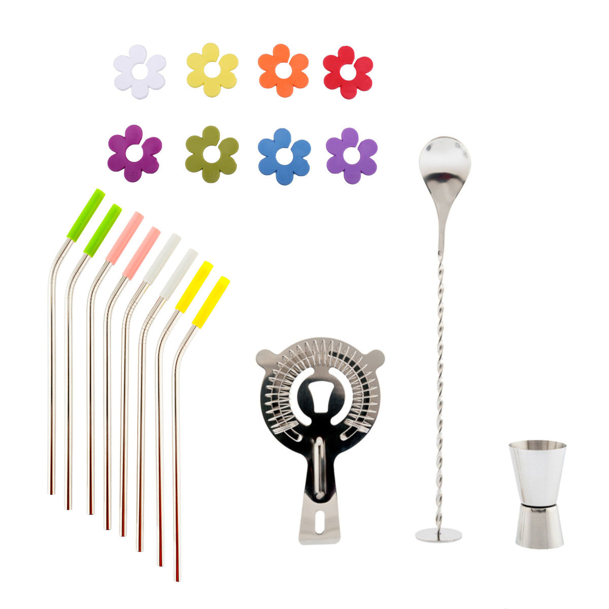 Party - Set dégustation cocktails fleuri pour 8 personnes Koala - Mathon - 1