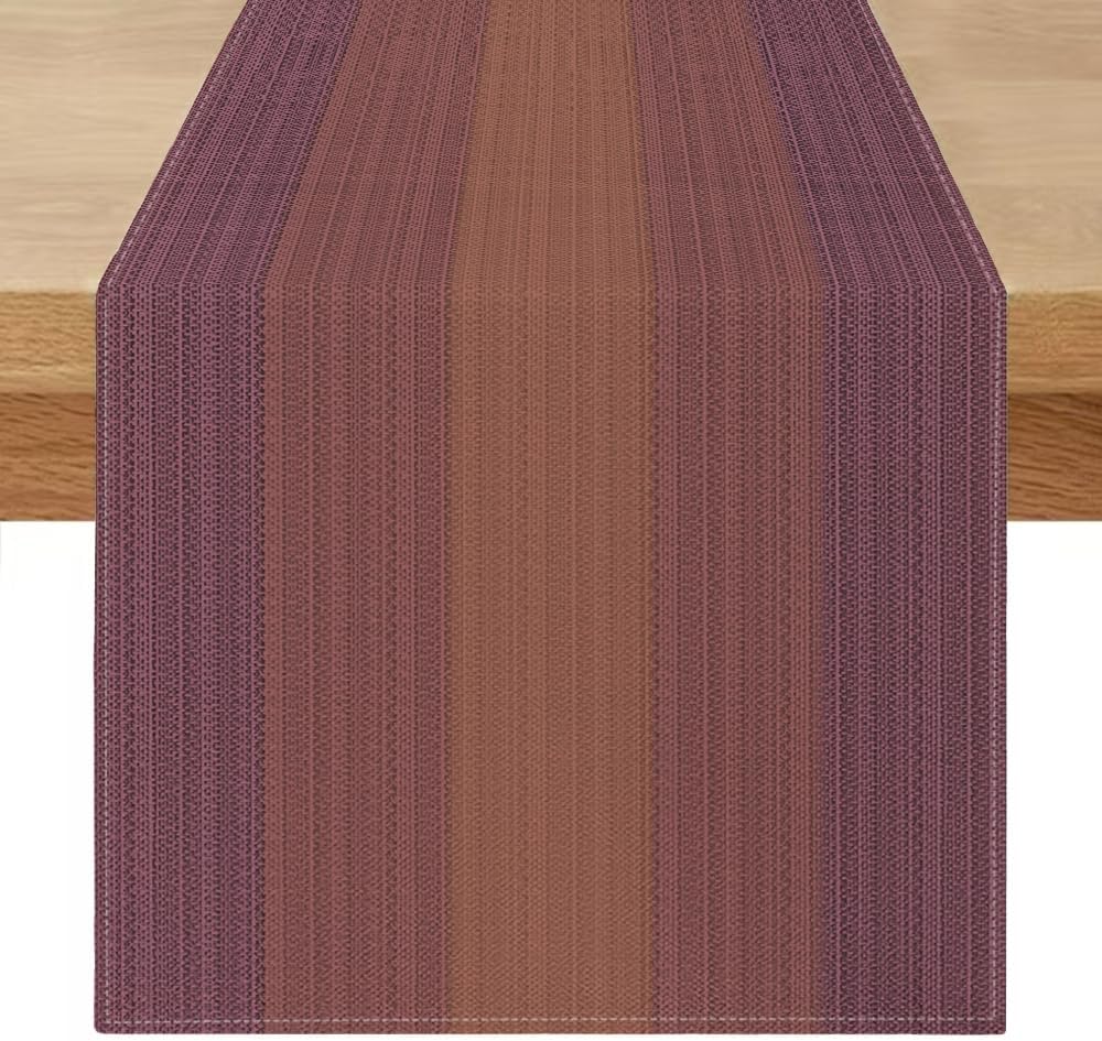 Chemin de Table Lin Rouge 40×100 cm Vendos85 - Mathon