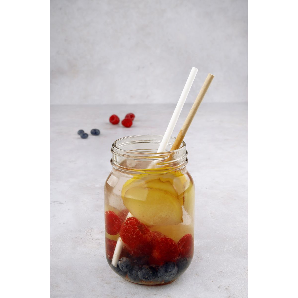 Pailles en papier  24 cm  Bar Concept Fackelmann - Mathon - 7