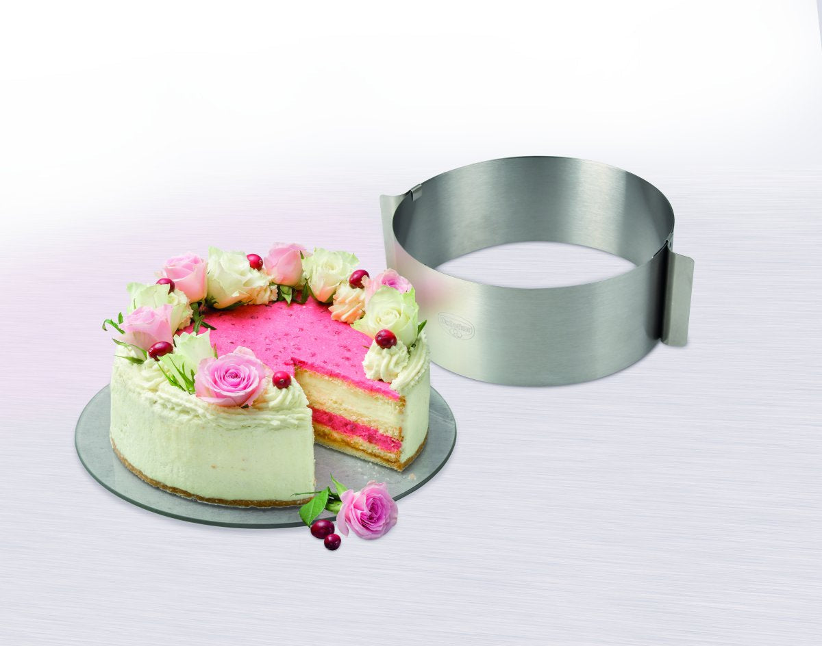 Cercle à pâtisserie en acier inoxydable extensible de 16 à 30 cm Dr. Oetker Varino Dr. Oetker - Mathon - 10