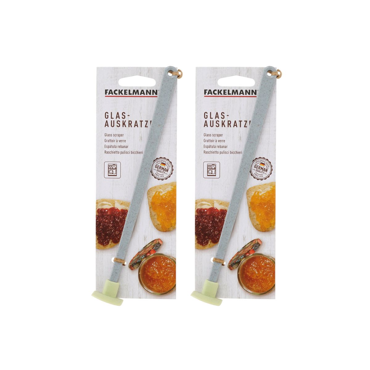 Lot de 2 grattoirs fond de pot Fackelmann - Mathon - 4