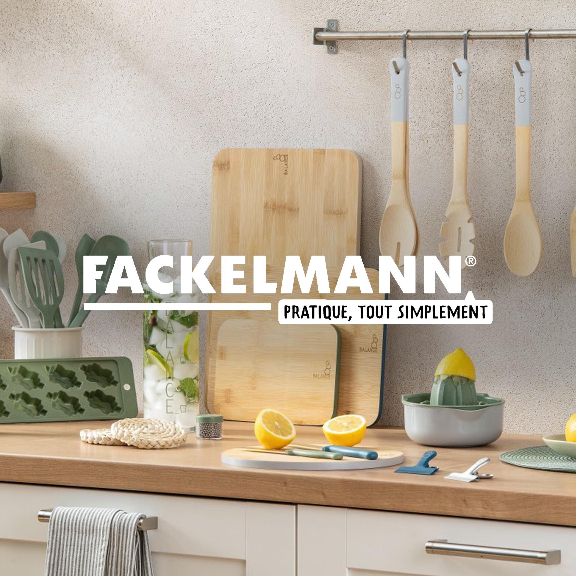 Planche à découper en bambou 40 x 26 cm  Balance Fackelmann - Mathon - 7