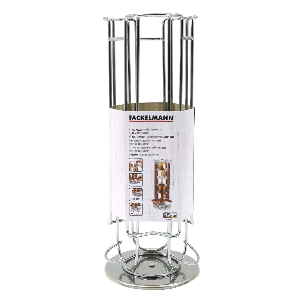 Porte capsule Dolce Gusto rotatif  Petit Déjeuner Fackelmann - Mathon - 3