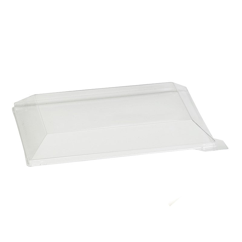 50Pcs - Couvercle dôme transparent en plastique PET pour mise en bouche Klarity 180x130x30mm FirstPack - Mathon - 1