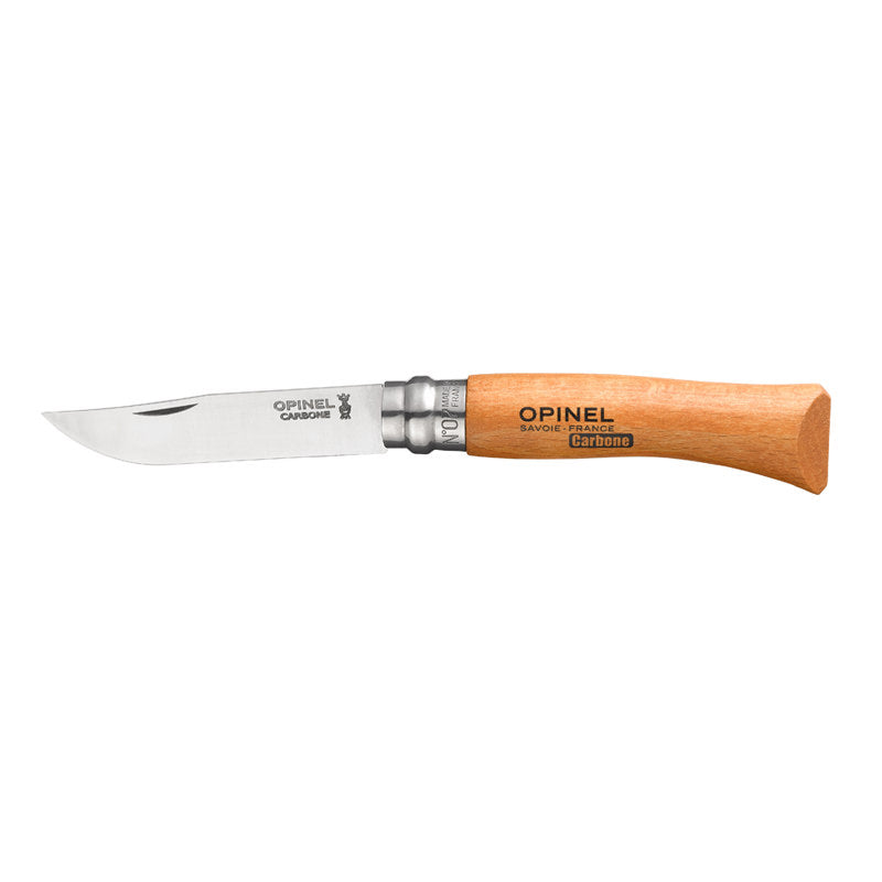 Couteau n°7 lame carbone Opinel - Mathon