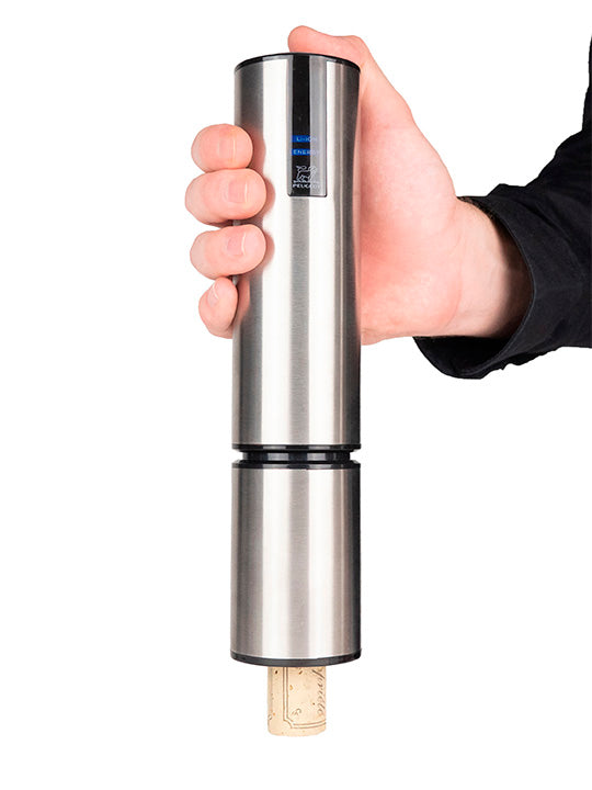 Tire-bouchon électrique rechargeable Elis Touch inox lithium ion Peugeot - Mathon - 4